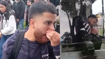 Pasajero agarró ‘a pata y