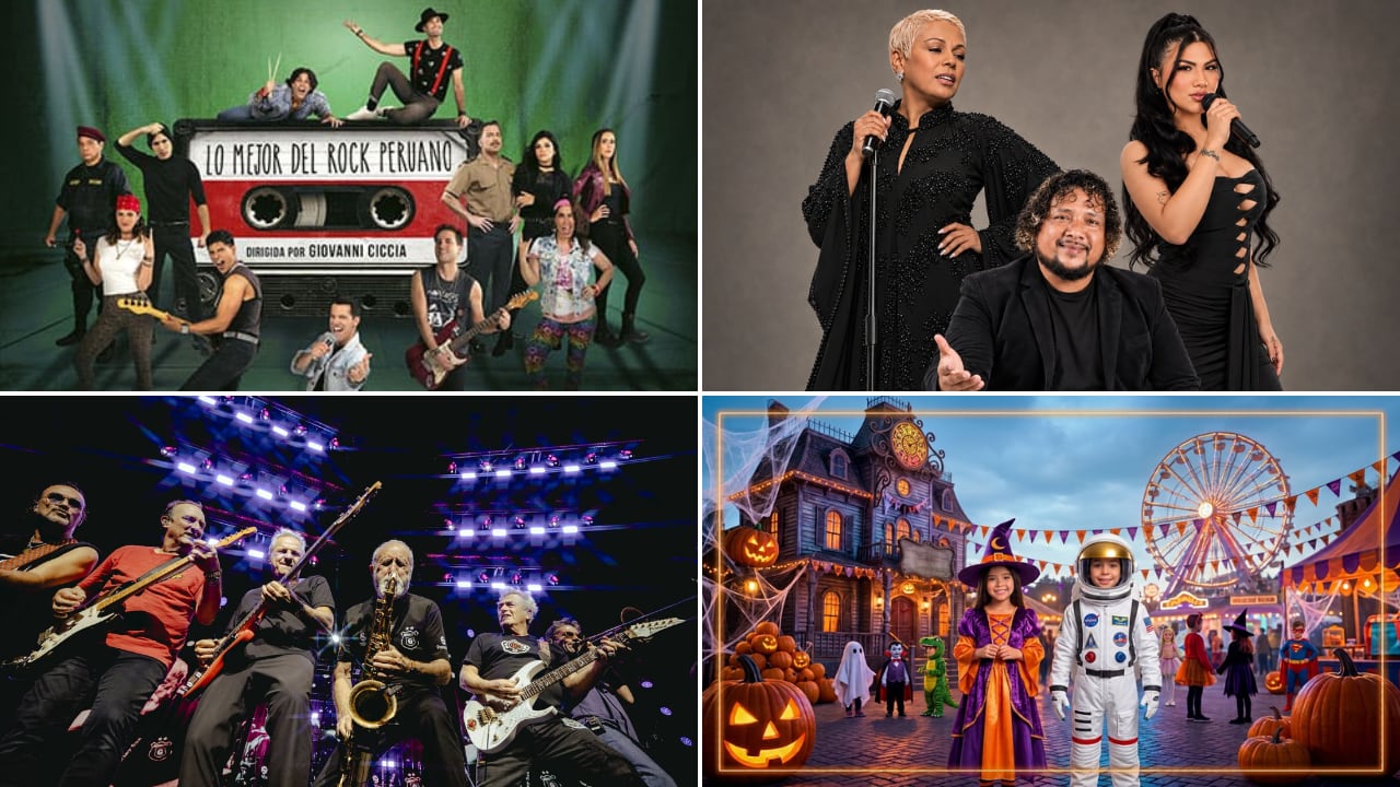Agenda cultural de Lima del 30 de octubre al 6 de noviembre: Hombres G, Av. Larco El Musical, jarana criolla y diversión infantil