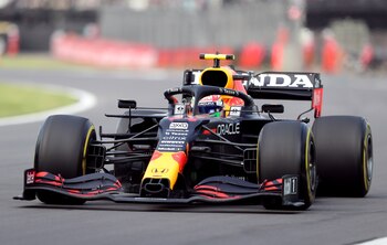 Sergio Pérez quedó cuarto en