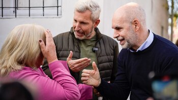 Larreta y Vidal llegan a