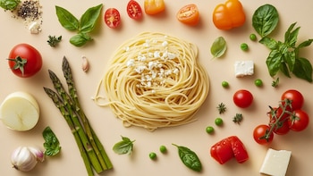 Salsas de pasta con verduras: