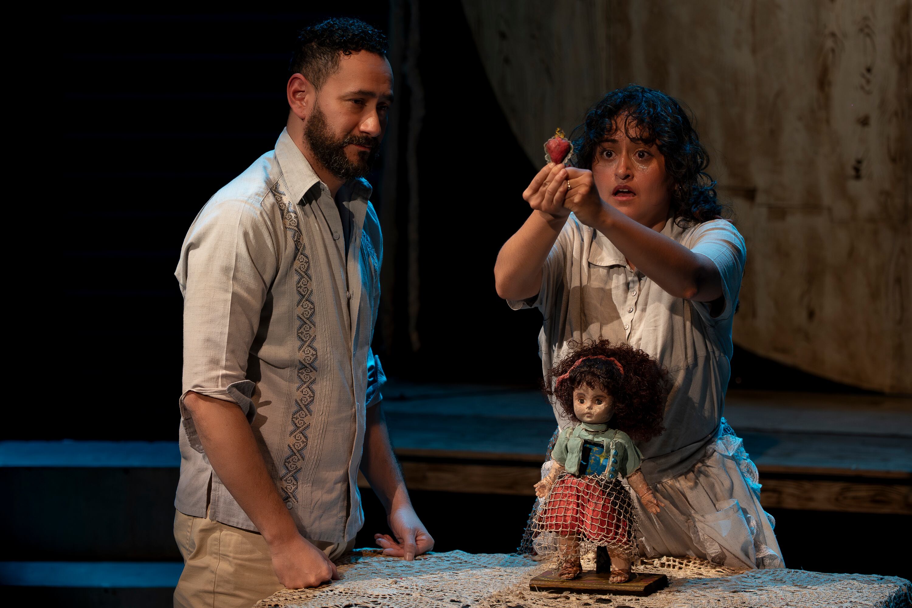 Sol Sánchez encarna uno de los personajes con más peso dramático de El Eclipse. (Cortesía Joel Cárcamo)