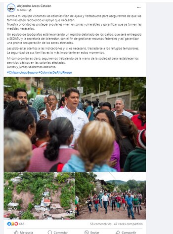 (Facebook: Alejandro Arcos Catalán)