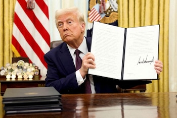 Donald Trump anunció la semana