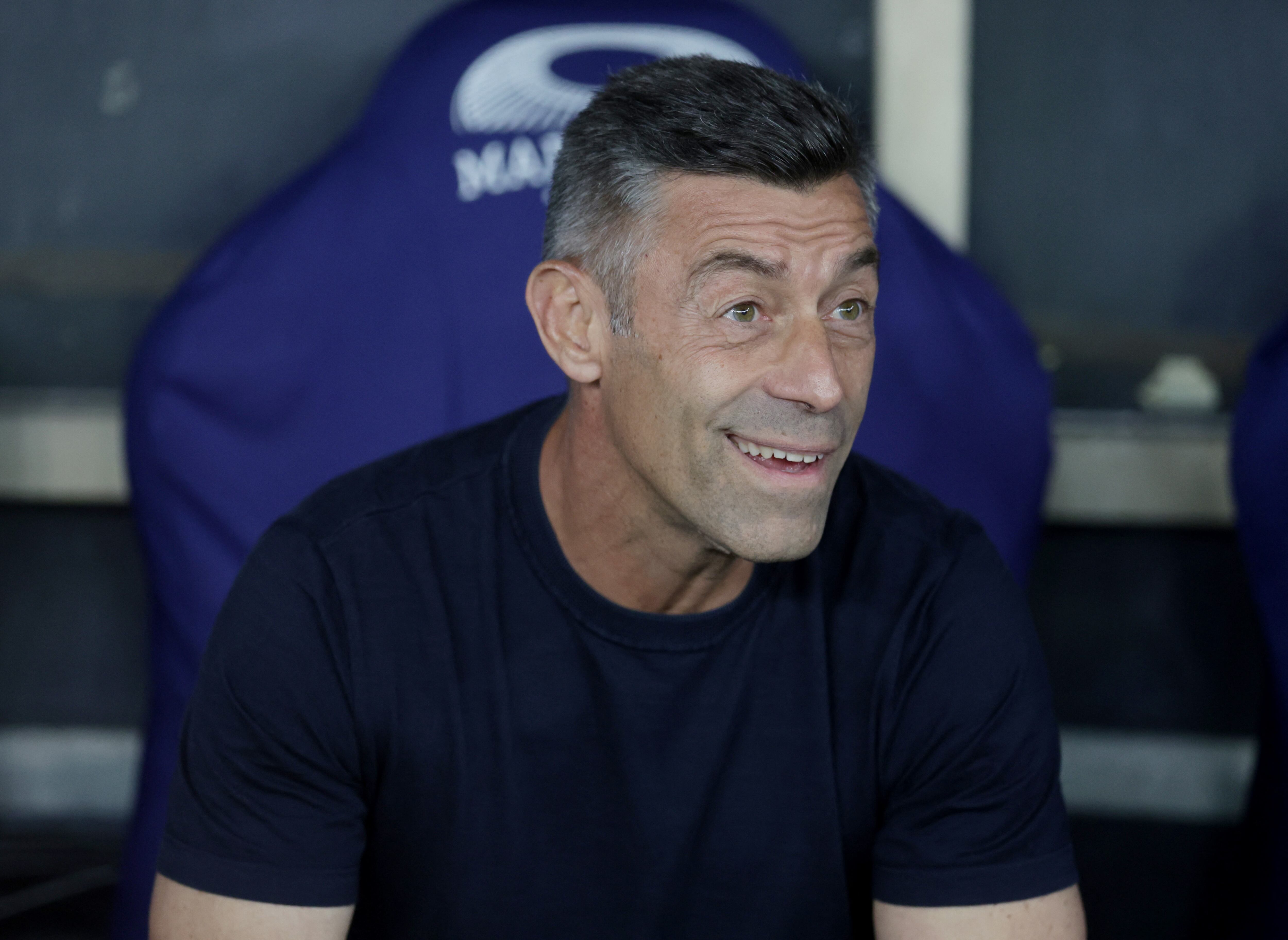 Soccer Football - Brasileiro Championship - Fluminense v Red Bull Bragantino - Estadio Maracana, Rio de Janeiro, Brazil - April 13, 2024 Red Bull Bragantino coach Pedro Caixinha before the match REUTERS/Ricardo Moraes