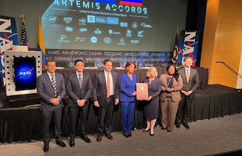 El acuerdo fortalece el desarrollo del sector aeroespacial colombiano y la formación de talento especializado - crédito Fuerza Aeroespacial Colombiana