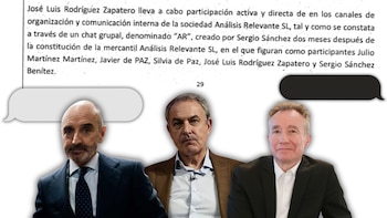 Julio Martínez, el expresidente Zapatero y Sergio Sánchez, nombres que salen en el auto del juez Calama