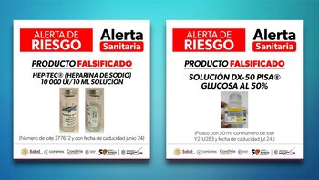 Emiten alerta por falsificación de