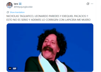 Memes y reacciones por los errores en los nombres de los jugadores argentinos