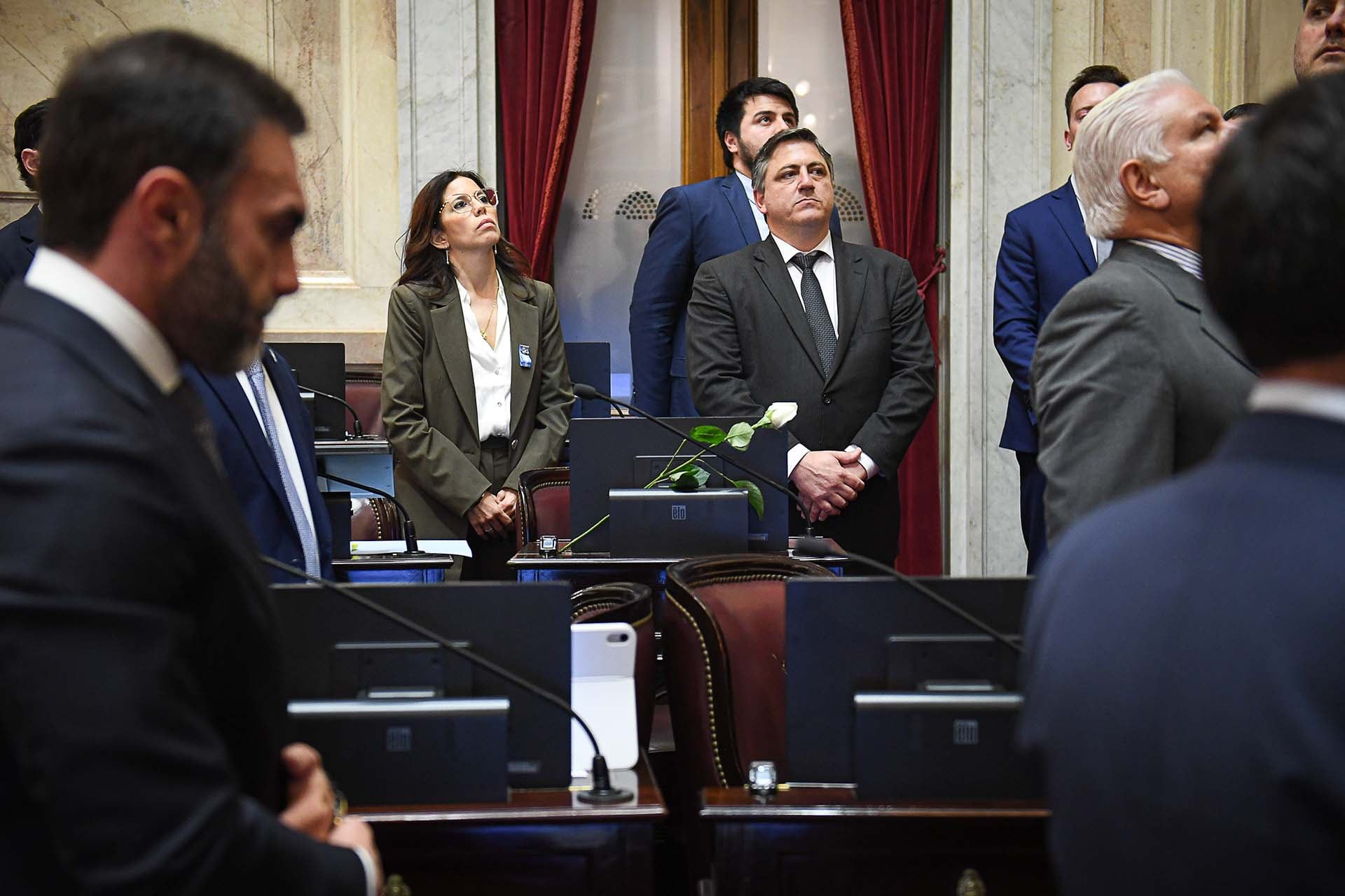 La legisladora libertaria y titular de la comisión de Salud de la Cámara alta, Ivanna Arrascaeta (Fotos: Prensa Senado)