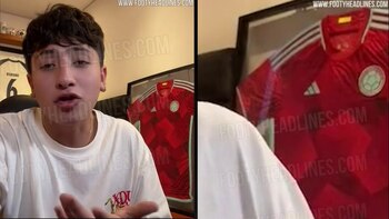 Camiseta nueva de la selección