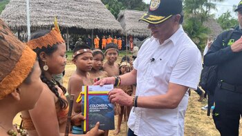 Desde Inírida (Guainía), el presidente