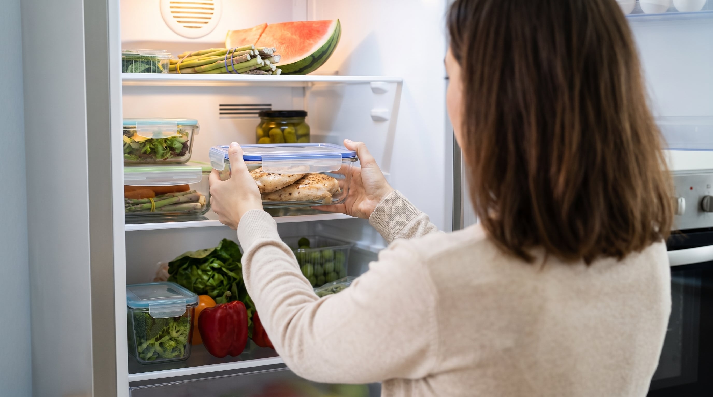 Los alimentos cocidos se refrigeran dentro de las dos horas posteriores a su elaboración. (Imagen Ilustrativa Infobae)