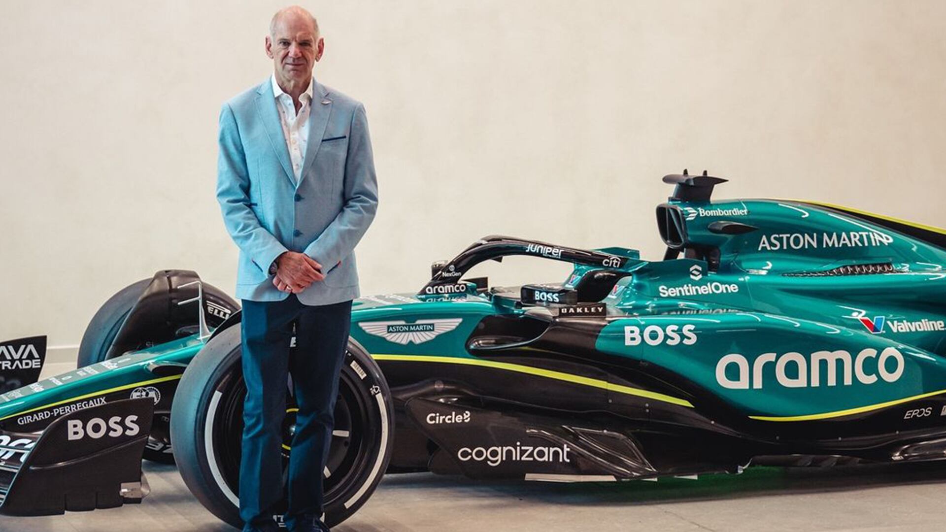 Adrian Newey, especialista en el diseño de monoplazas, la principal esperanza de Aston Martin para la temporada 2026