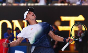 Álex de Miñaur padeció el