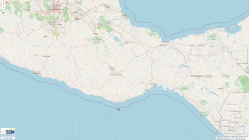 Sismo en Oaxaca, México, este