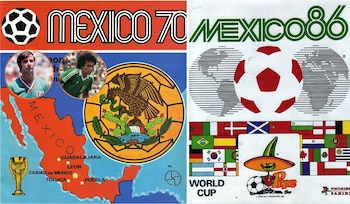 Leyendas de la Selección Mexicana como Hugo Sánchez y Enrique Borja quedaron inmortalizadas en las páginas del codiciado álbum, que ahora adquiere mayor simbolismo con la celebración de una tercera Copa del Mundo en México. (Fotos: Panini Mx/Mi Selección )