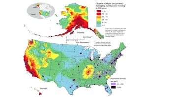 El nuevo mapa del USGS