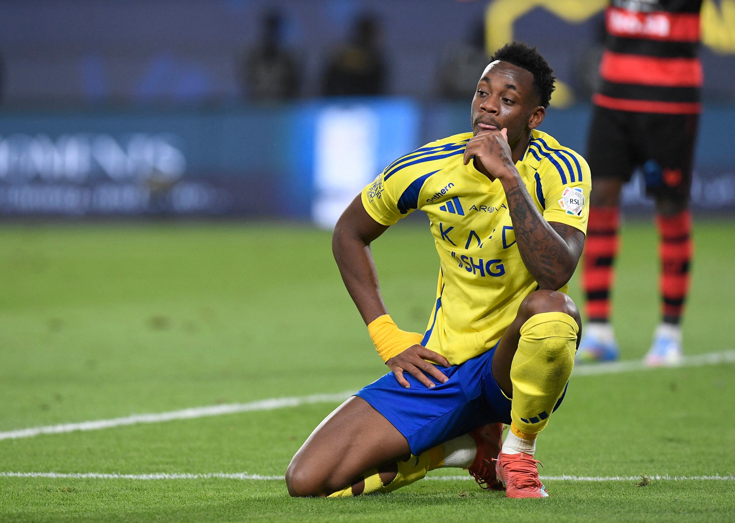 Soccer Football - Saudi Pro League - Al Nassr v Al Riyadh - Al-Awwal Park, Riyadh, Saudi Arabia - April 12, 2025 Al Nassr