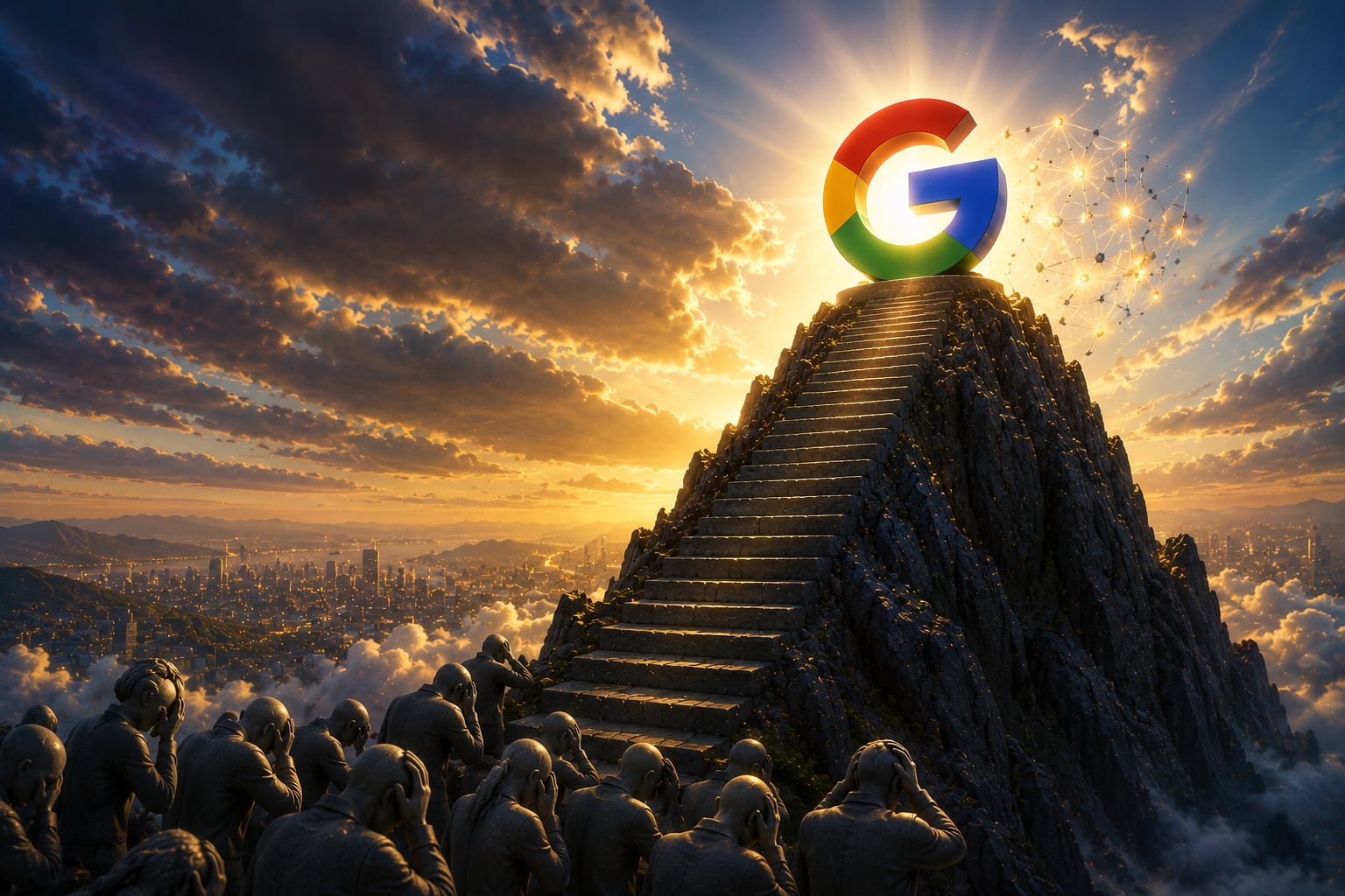Google vuelve a la cima tecnológica mientras el mercado observa cómo la compañía que parecía quedar atrás ahora domina la carrera de la inteligencia artificial. (Imagen ilustrativa Infobae)