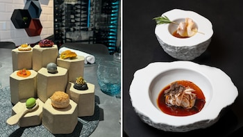 Platos del menú de Alquimia