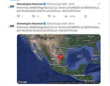 El SSN informó sobre el