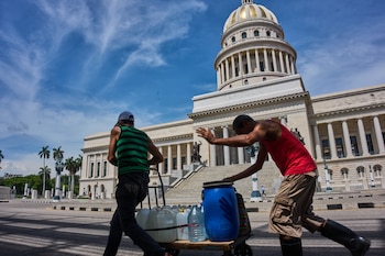 Crisis de agua en Cuba -