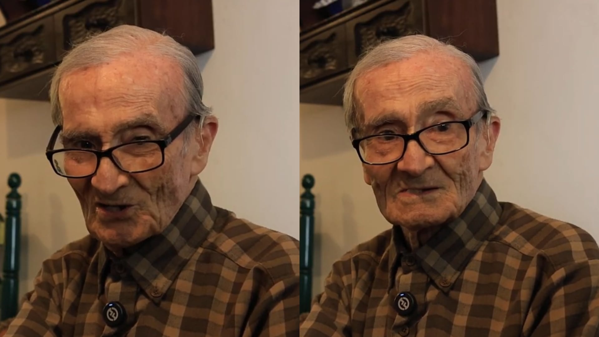 Infobae Perú tuvo la oportunidad de entrevistarlo antes de que, por su edad y delicada salud, dejara de conceder encuentros con la prensa. Captura Infobae Peru