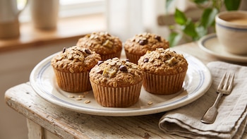 Muffins para todos los gustos: guía con nueve recetas dulces y saladas que sorprenden en la mesa