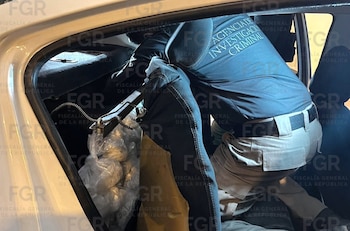 La droga fue estaba oculta