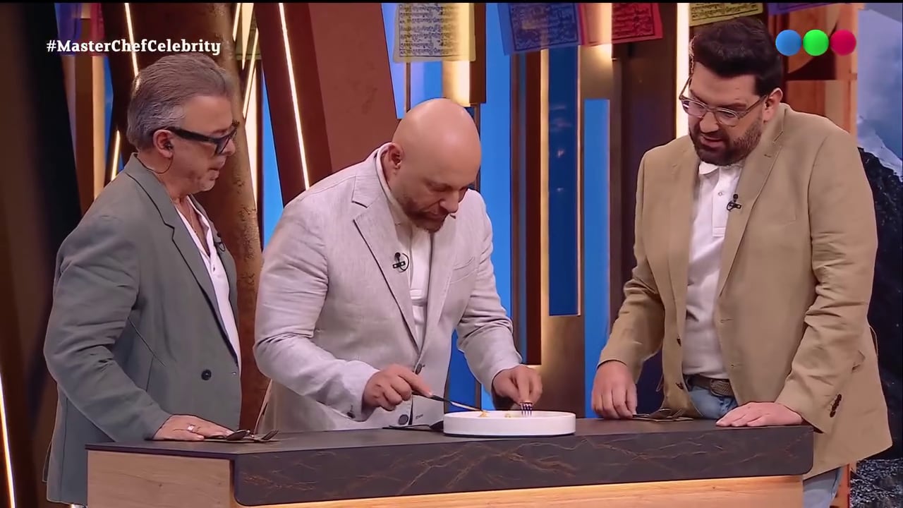 El jurado no pudo comer el plato de Momi Giardina y su reacción fue drástica (MasterChef Celebrity, Telefe)