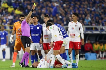 El equipo dirigido por Fabián Bustos le ganó al cuadro uruguayo de Boston River en la Copa Sudamericana-crédito Lina Gasca/Colprensa