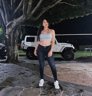 La pareja de Cristian "Chicote"