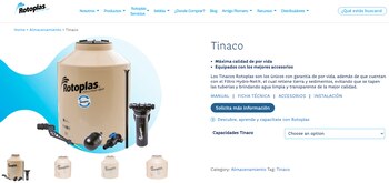 Descripción sobre un contenedor de