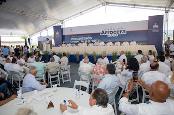 El director de la Asociación Dominicana de Factorías de Arroz (Adofa), Heraldo Suero, puso de relieve el liderazgo del presidente Luis Abinader y su respaldo constante al sector.