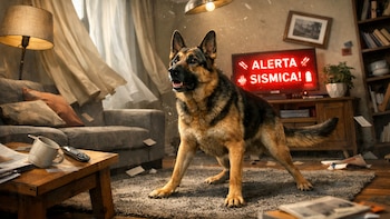 ¿Los perros pueden predecir un temblor minutos antes de que suceda?