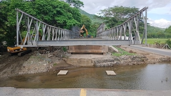 De la tragedia a la reconstrucción: así avanza el puente modular que reemplaza al Güijo en Zacapa tras el accidente que mató a cuatro personas en Guatemala