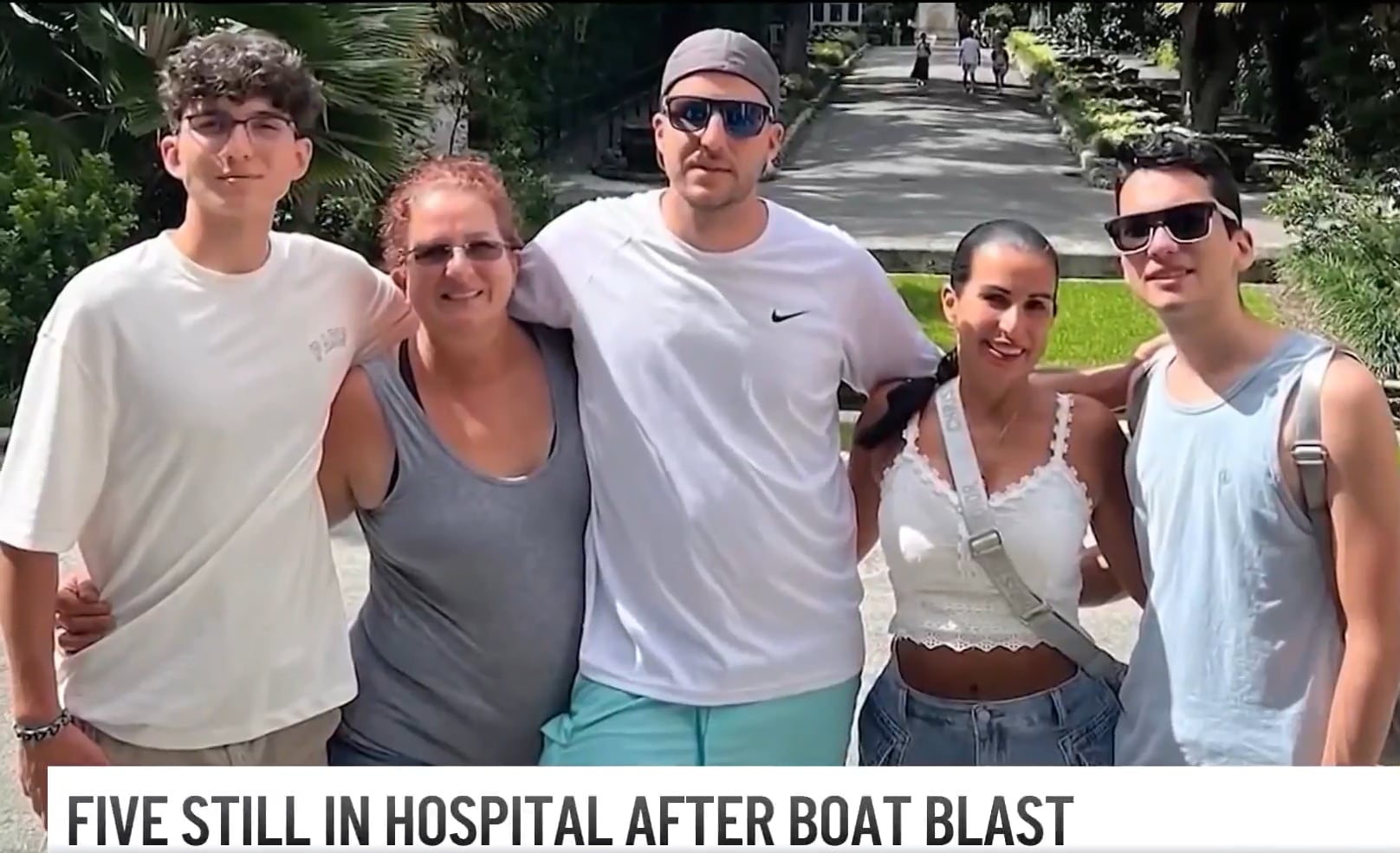 Cinco víctimas permanecen hospitalizadas, una de ellas en cuidados intensivos, tras sufrir graves quemaduras y fracturas por la explosión (NBC 6 News)
