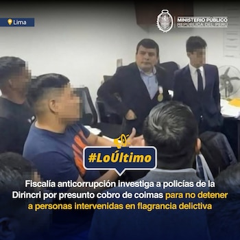 Fiscalía anticorrupción realiza diligencias tras