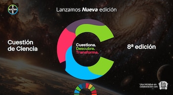 21/10/2026 Cartel de la 8 edición de la iniciativa de Bayer en colaboración con Big Van Ciencia 'Cuestión de Ciencia, ¿te atreves a desafiar el futuro'
CATALUÑA ESPAÑA EUROPA BARCELONA SOCIEDAD
BAYER