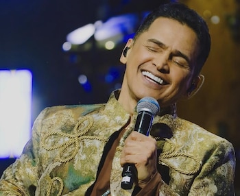 El artista colombiano fue uno de los invitados destacados de la noche - crédito Jorge Celedón / Instagram