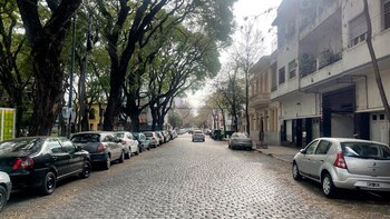 Calle Antezana cerca de la