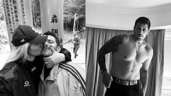 Wanda Nara celebró el cumpleaños de Martín Migueles con una serie de fotos íntimas de la pareja