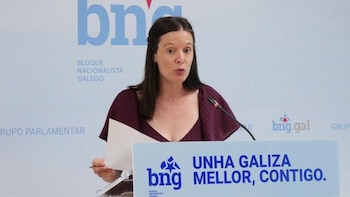 10/08/2026 La diputada del BNG Olalla Rodil en una rueda de prensa.
POLITICA
BNG