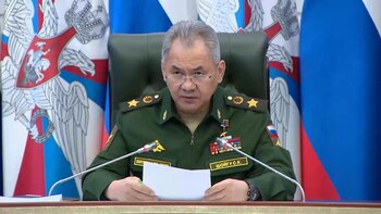 El ministro ruso de Defensa,