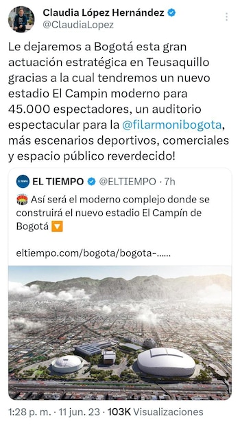 Ante estas declaraciones, la alcaldesa