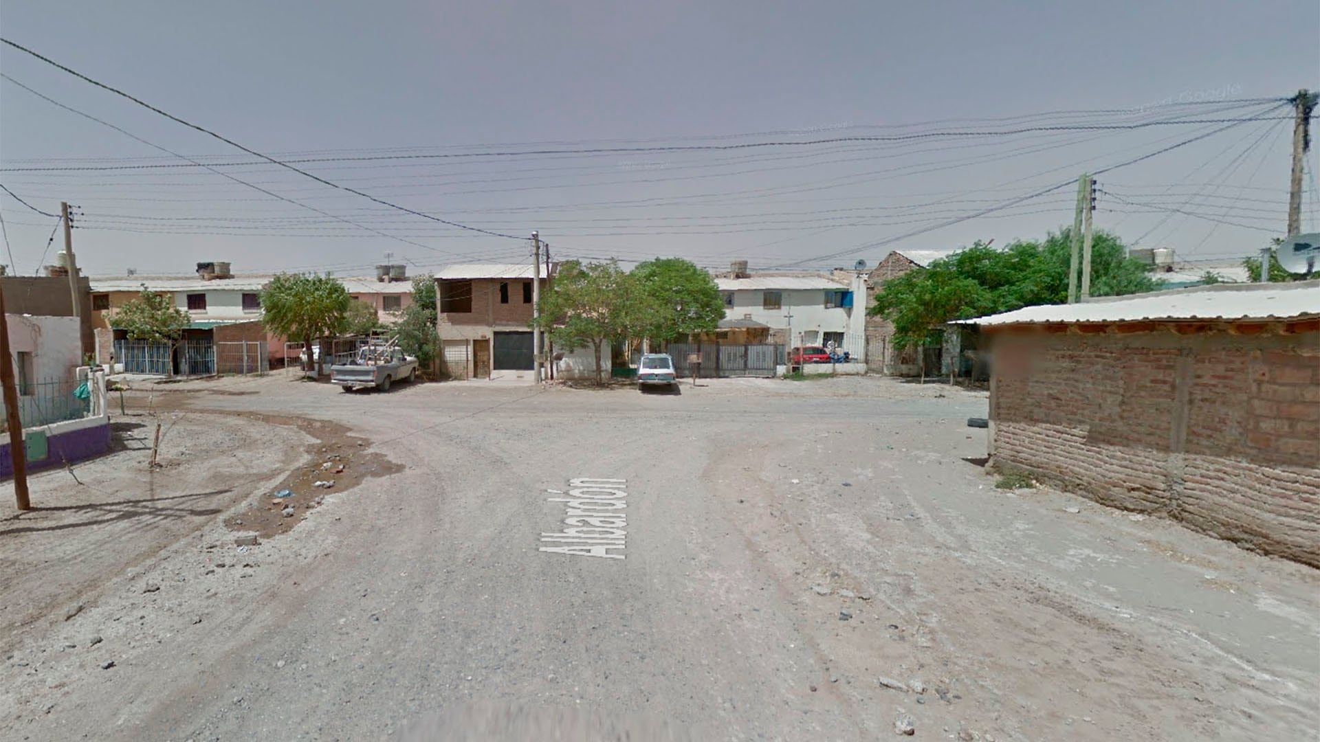 Albardón y Rafaela, el cruce de calles en el barrio de Neuquén en donde asesinaron a Nelson Pino