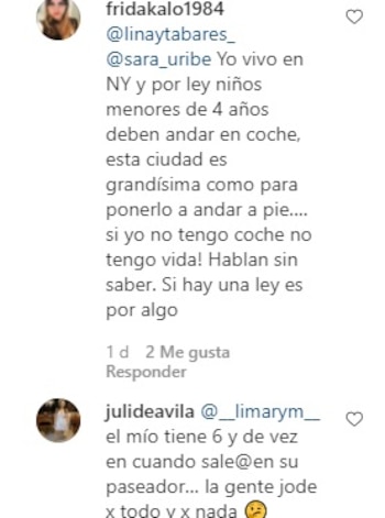 Sara Uribe y su hijo