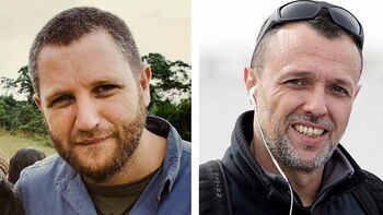 Fueron identificados como David Beriain