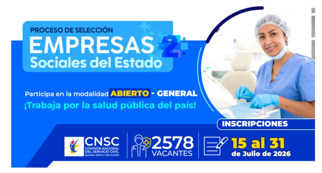 La convocatoria de la Cnsc ofrece plazas en 98 hospitales y centros médicos de distintas regiones del país - crédito Cnsc